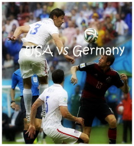 Difference between USA and Germany football World Cup 2014