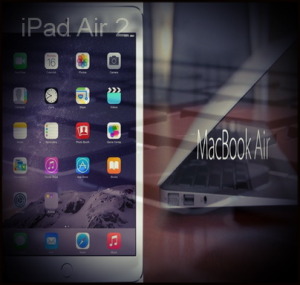 Difference between iPad Air 2 and 2014 MacBook Air