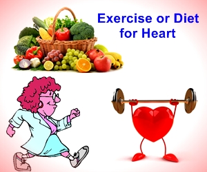 Diet or Exercise which is better for your Heart