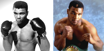 Difference between Muhammad Ali and Mike Tyson