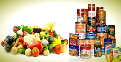 Difference between Fresh Food and Canned Food