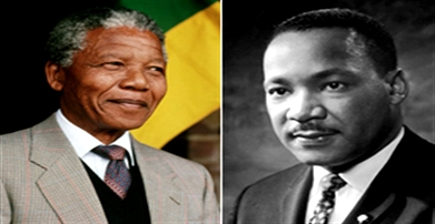 Difference between Nelson Mandela and Martin Luther King, Jr