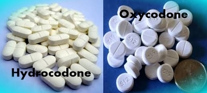 Difference between Hydrocodone and Oxycodone