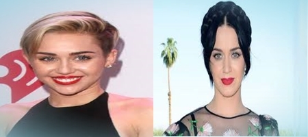 Difference between Miley Cyrus and Katy Perry