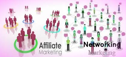 Difference between Affiliate Marketing and Network Marketing