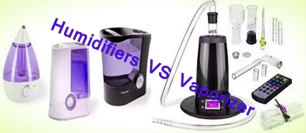 Difference between Humidifiers and Vaporizer